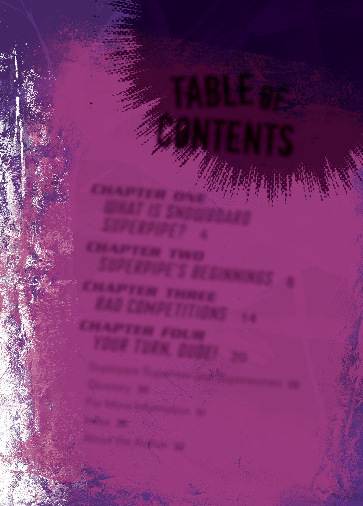 TABLE OF CONTENTS CHAPTER ONE CHAPTER TWO CHAPTER THREE CHAPTER FOUR - photo 5