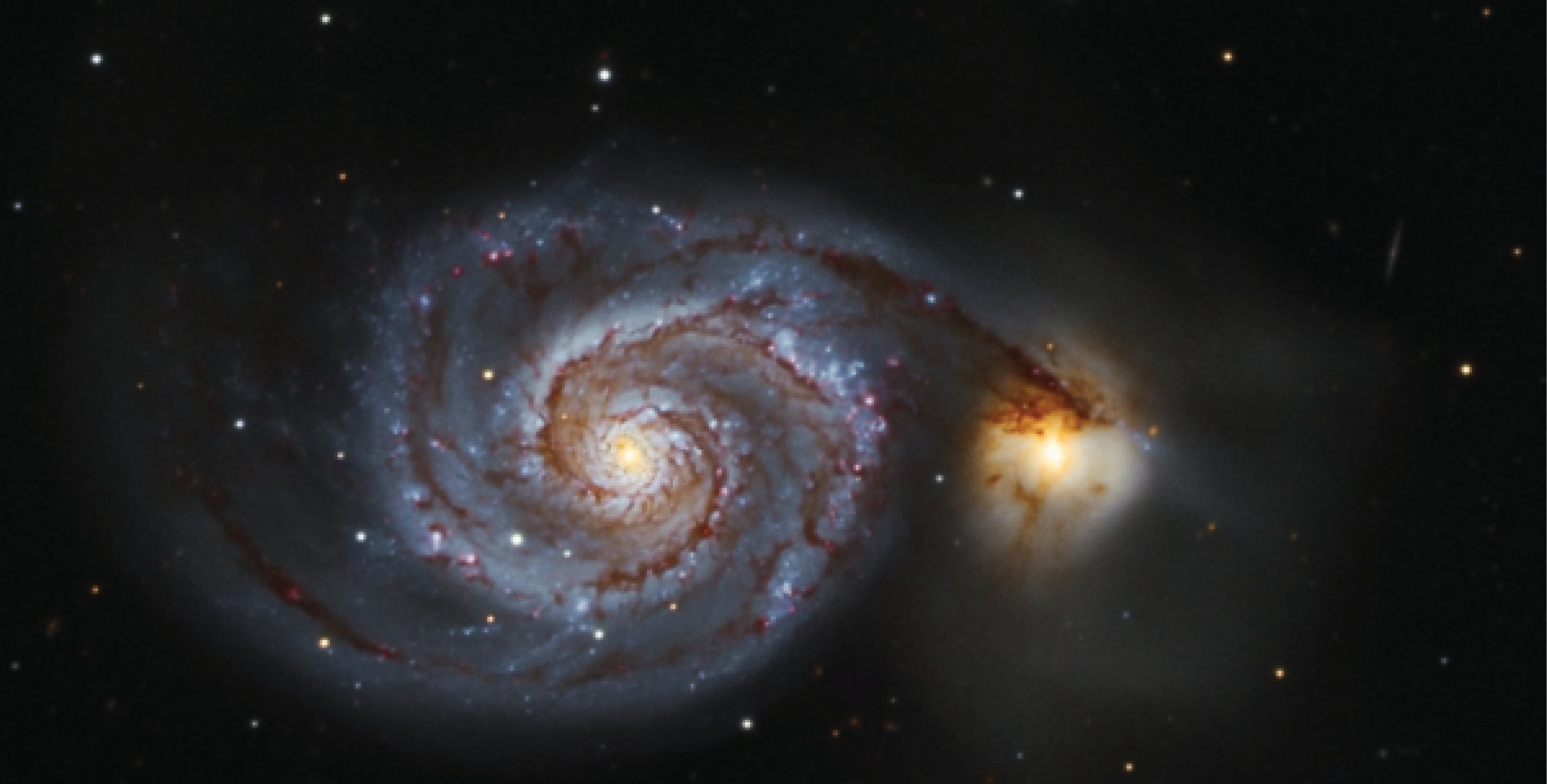 Whirlpool Galaxy The galaxy similar to the appearance of a whirlpool - photo 34