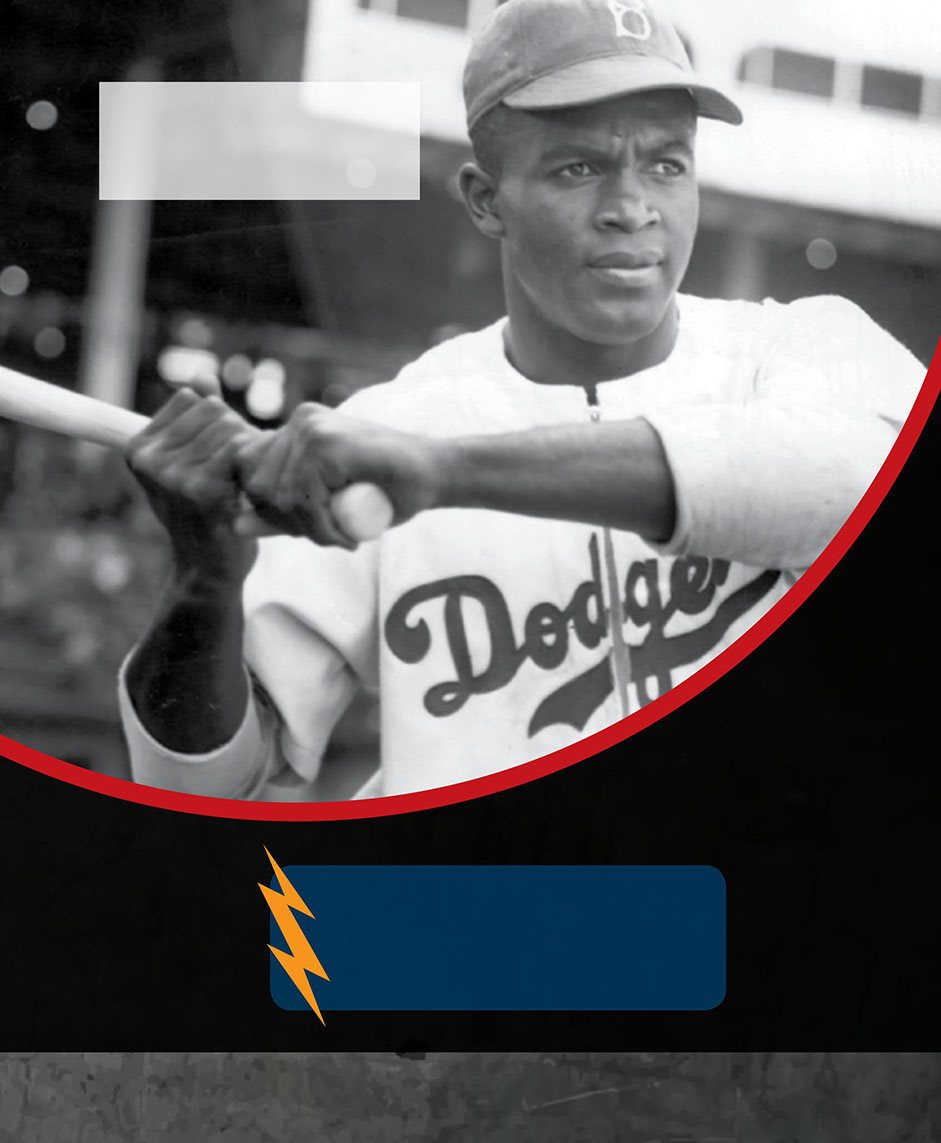 Stand Up Jackie Robinson was Rookie of the Year in 1947 In that season - photo 3