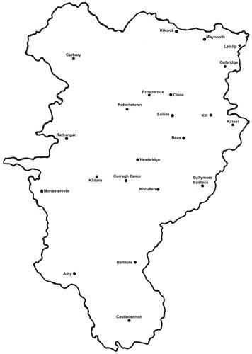 The towns of County Kildare Kildare a medium-sized Irish inland county is - photo 2