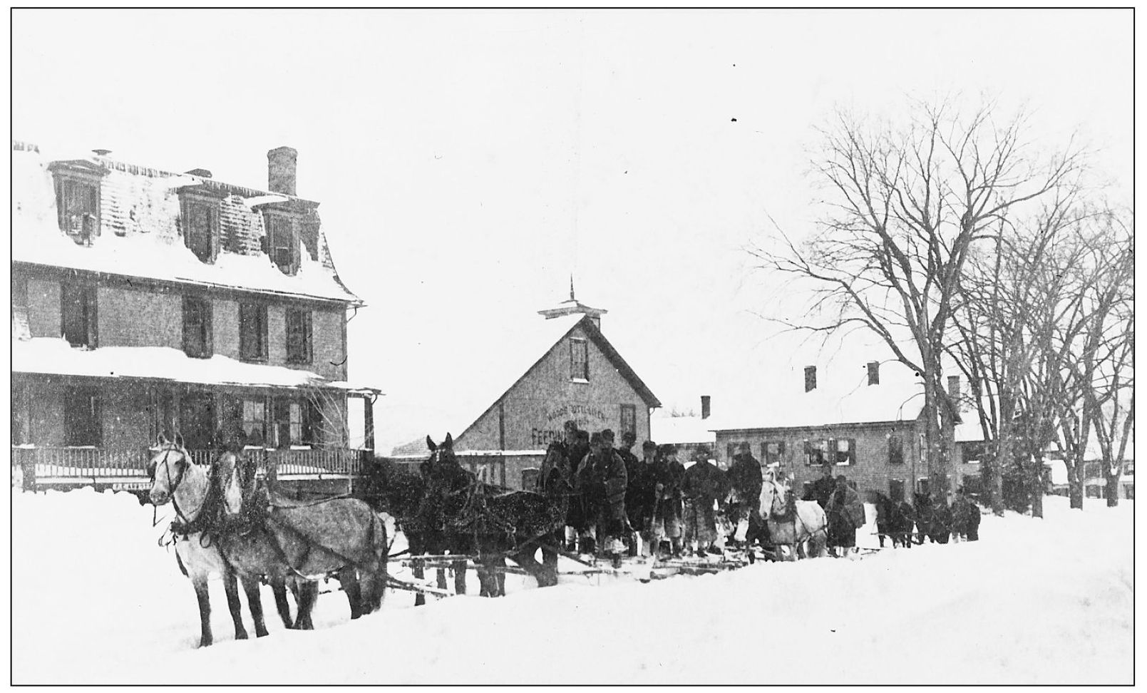 AFTER THE FIRST GREAT SNOWSTORM OF 1898 The Amherst Record reported that - photo 6