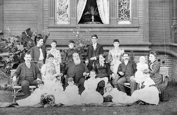 The Jacobs family of Shreveport circa 1890 Edward and Palestine Jacobs - photo 3