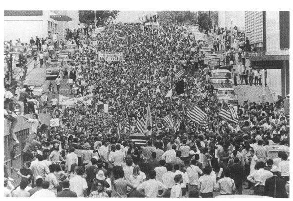 The largest antiwar march in Austin occurred in May 1970 shortly after the - photo 11