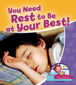 Rebecca Sjonger - You Need Rest to Be at Your Best!