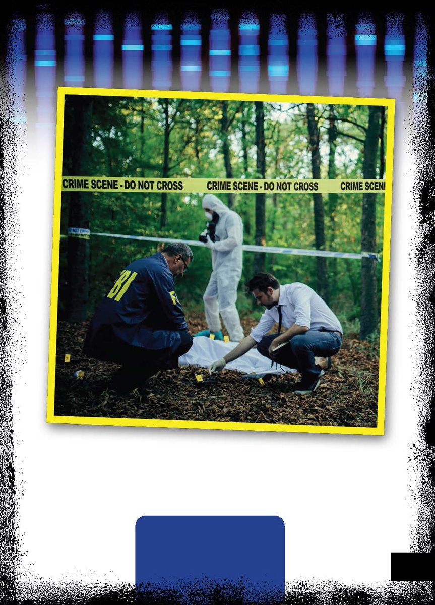 Crime scene investigators help solve crimes They figure out what happened - photo 7