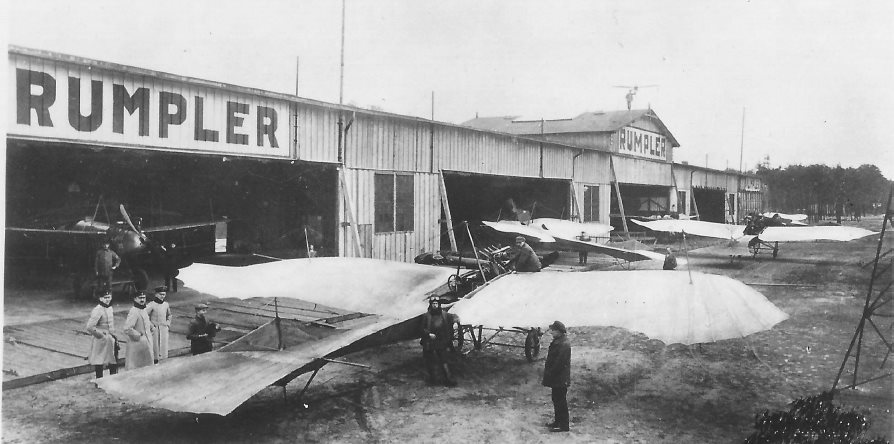 The Rumpler factory pictured are numerous Rumpler Taubes Glossary a town - photo 7