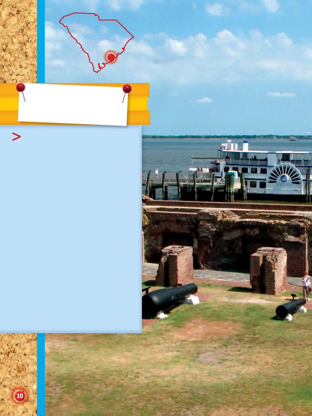 FORT SUMTER A small island off South Carolinas coast holds a lot of - photo 10