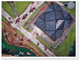 Aerial view of The Powder Magazine re-created to its early eighteenth-century - photo 5