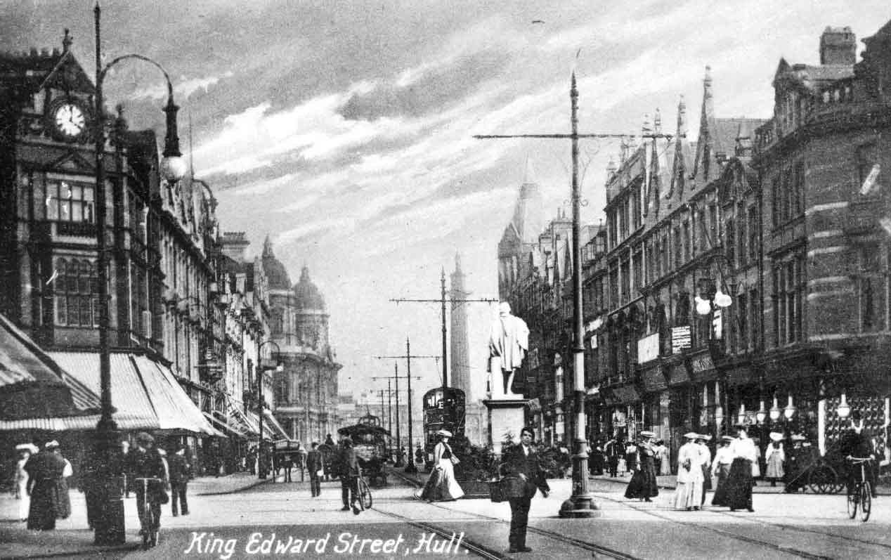 King Edward Street around the turn of the century In the background can be - photo 7