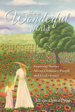 Jill Van Opstal-Popa - Its a Wonderful World: Inspiring Stories about Ordinary People and Gods Grace