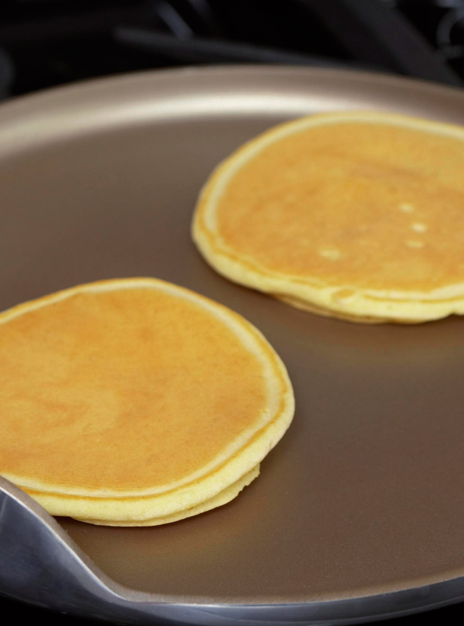 Cook all the batter like this and you will have a big stack of pancakes - photo 13