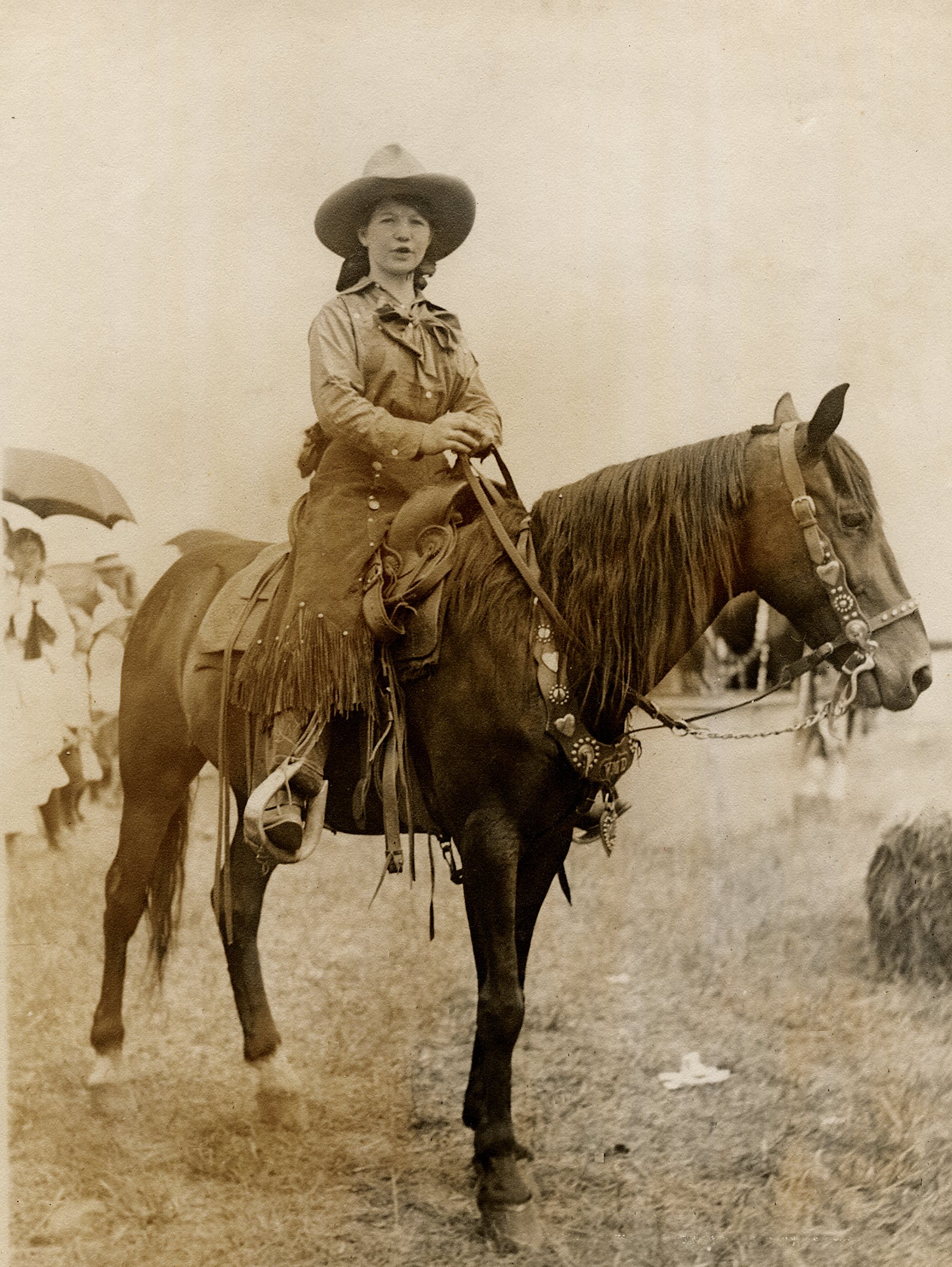 One of Americas early cowgirls In the most literal sense of the word a - photo 5