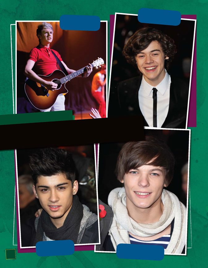 CHAPTER ONE FIVE FEISTY GUYS Niall Horan Harry Styles Zayn Malik - photo 9