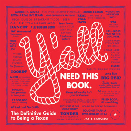 Jay B. Sauceda - Yall: The Definitive Guide to Being a Texan