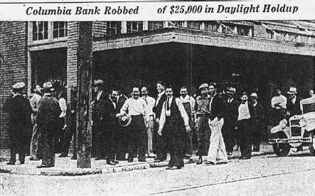 Patrons gathered outside the Columbia Bank in Ybor City after Gant-Hunt and - photo 4