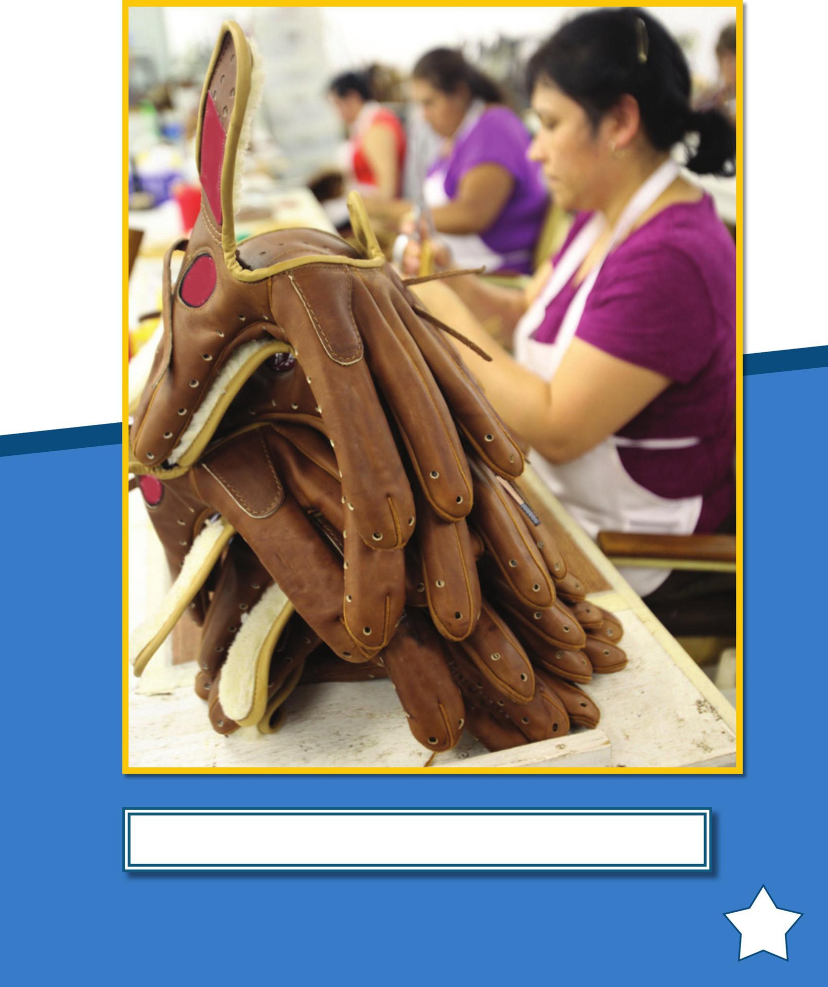 These women are making baseball gloves today Sellers choose what to sell - photo 14