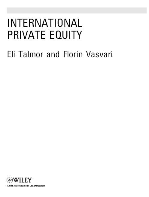 This edition first published 2011 Copyright 2011 Eli Talmor and Florin Vasvari - photo 1