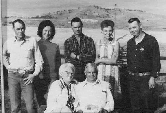 L-R Bill Haynes Fay Bert Poloson Grace Poloson Fred Poloson Ann Poloson - photo 4