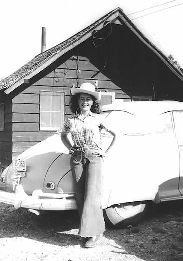 Fay Poloson Glacier Park 1948 Fay Poloson and Niece Grace 1941 Fay - photo 7