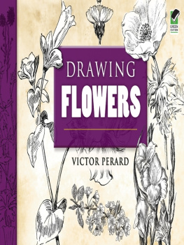 Victor Perard Drawing Flowers