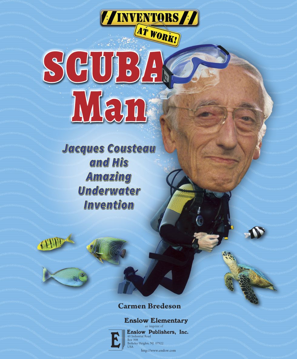 SCUBA Man Jacques Cousteau and His Amazing Underwater Invention Carmen - photo 3