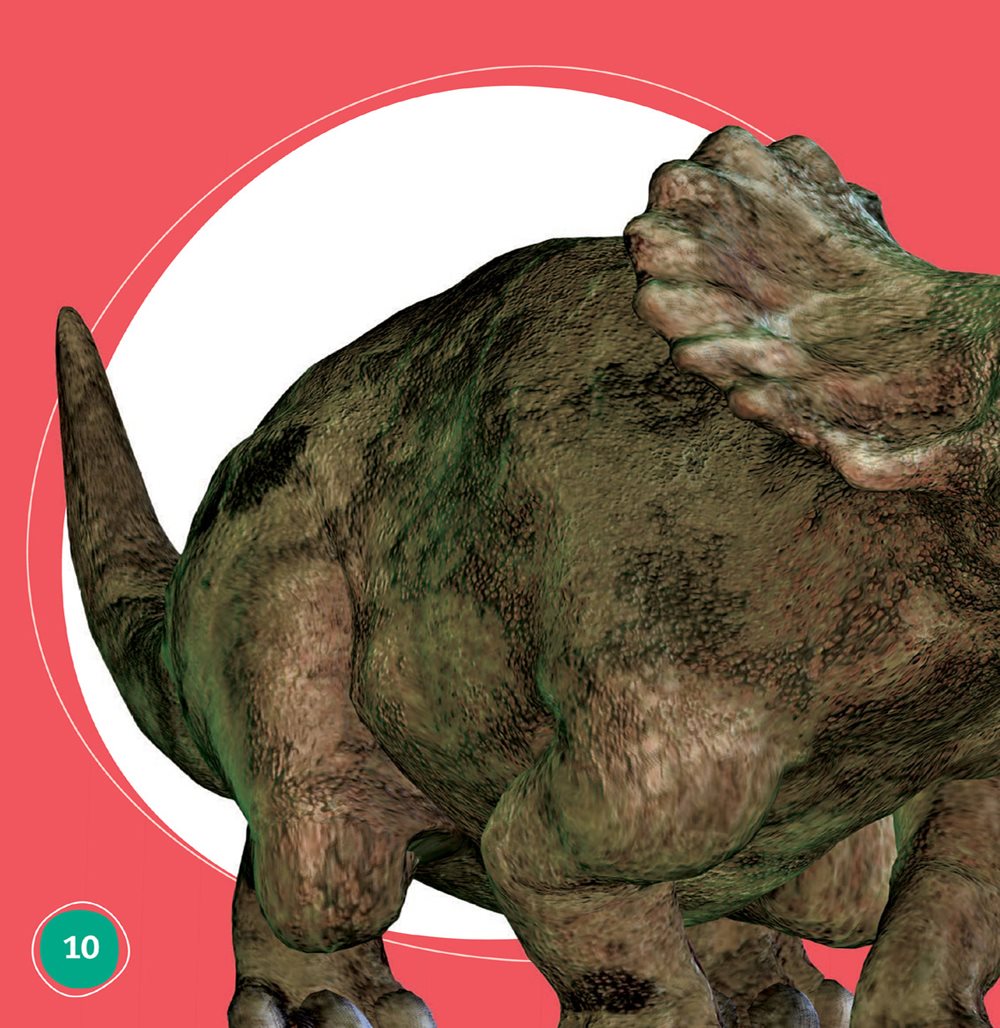 Triceratops had three horns Two horns were above its eyes One was - photo 10