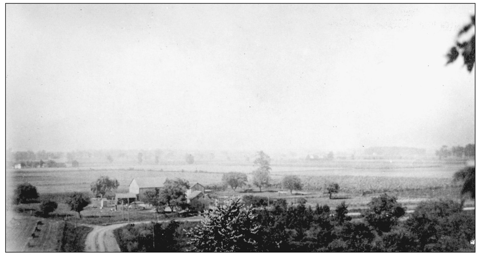 This view of the Hubert Champagne farm was taken in 1908 The curving dirt road - photo 5