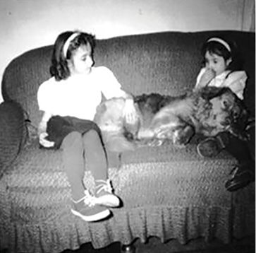 My sister Susan and I with Boxcar my grandparents dog 1965 I loved dogs even - photo 3