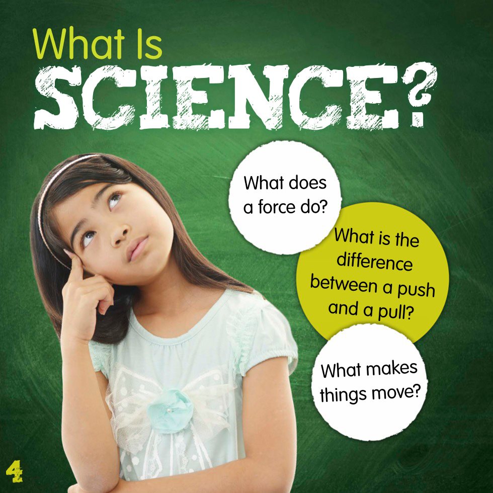 What Is SCIENCE What does a force do What is the difference between a - photo 6