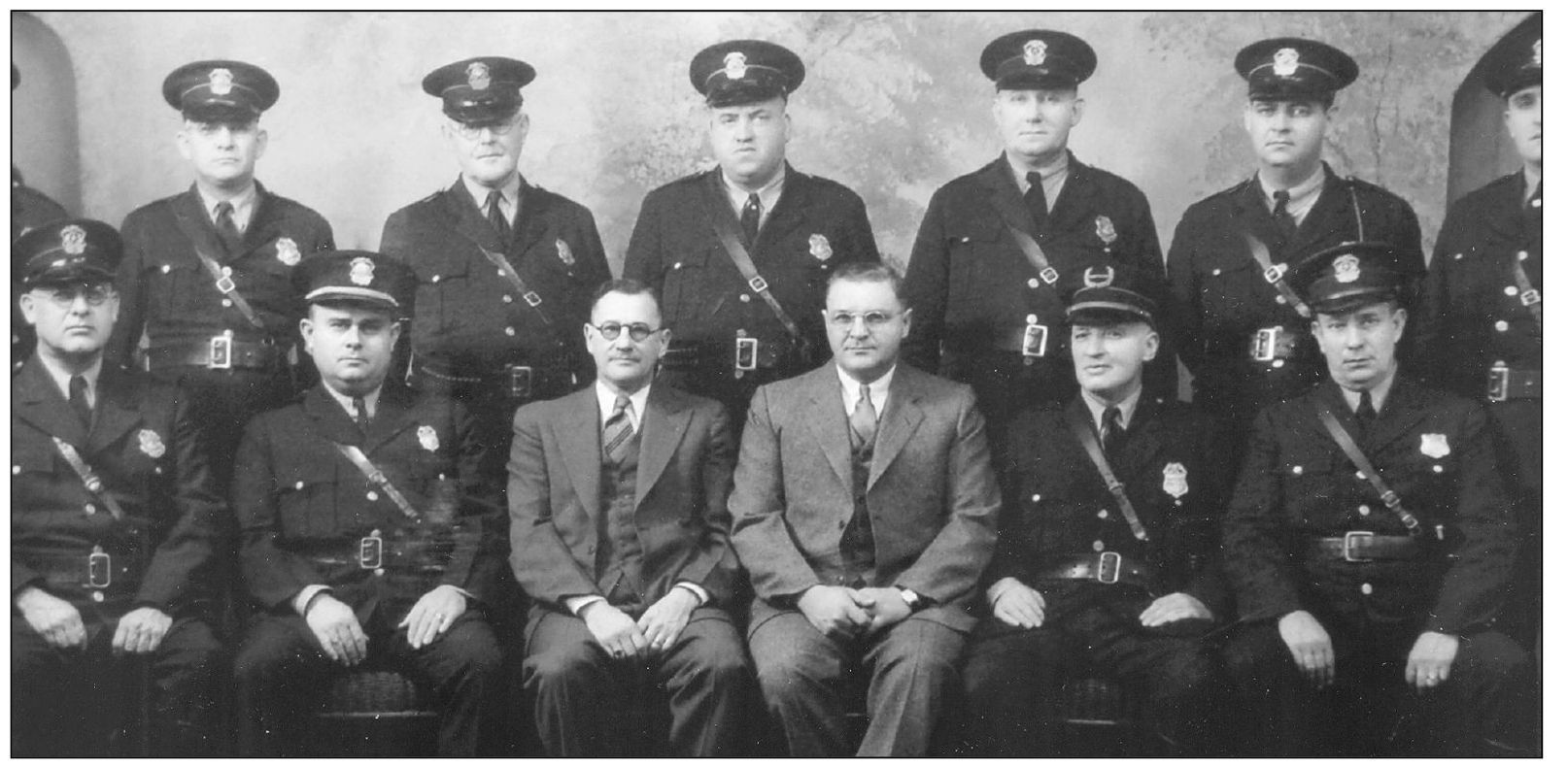 LANCASTER POLICE DEPARTMENT 1934 Pictured here from left to right are first - photo 10