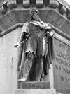 Rollo on the Six Dukes statue in Falaise Normandy town square This book - photo 3