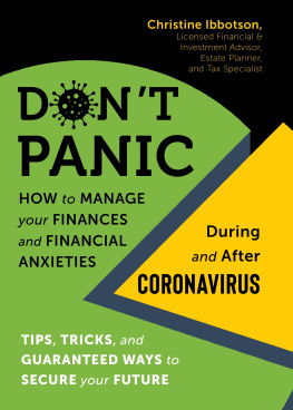 Christine Ibbotson - Dont Panic: How to Manage your Finances-and Financial Anxieties-During and After Coronavirus