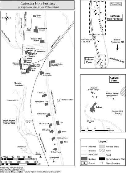 Mid- to late nineteenth-century appearance of the Catoctin Furnace village - photo 2
