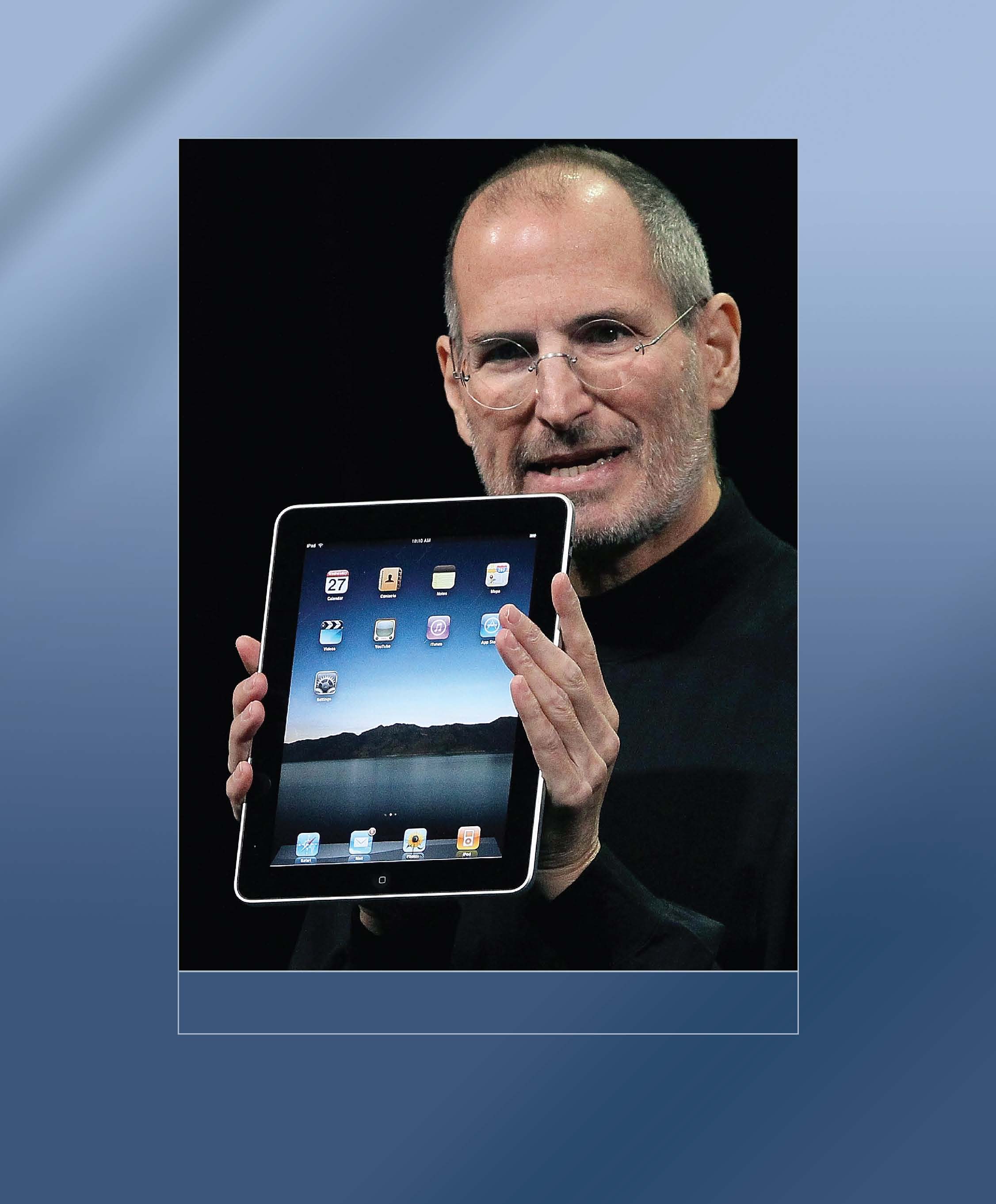 Steve Jobs unveils the iPad on January 27 2010 RotisSerifStd - photo 7