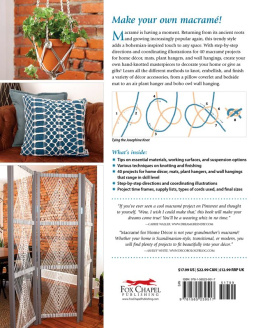 Samantha Grenier - Macrame for Home Decor: 40 Stunning Projects for Stylish Decorating