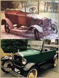 Before and after pictures of Betsy my 1927 Model T Touring My 1927 touring - photo 8