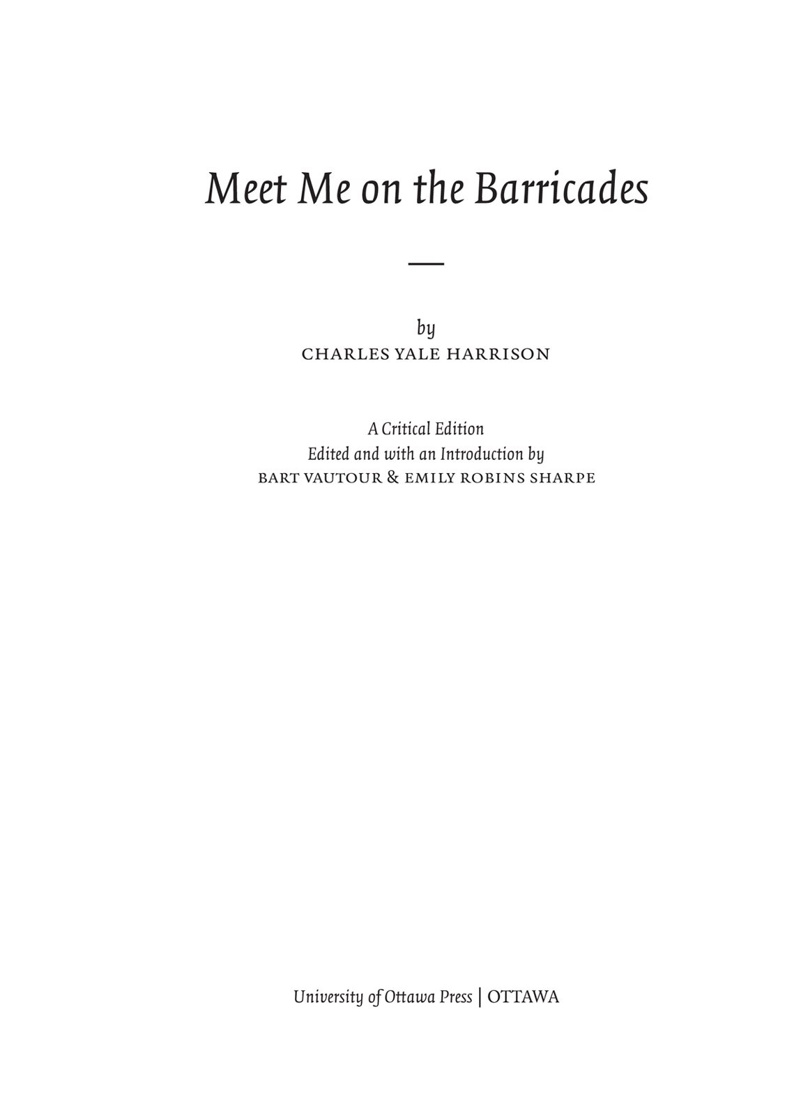 Meet Me on the Barricades - image 2