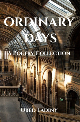 Obed Ladiny - Ordinary Days: A Poetry Collection