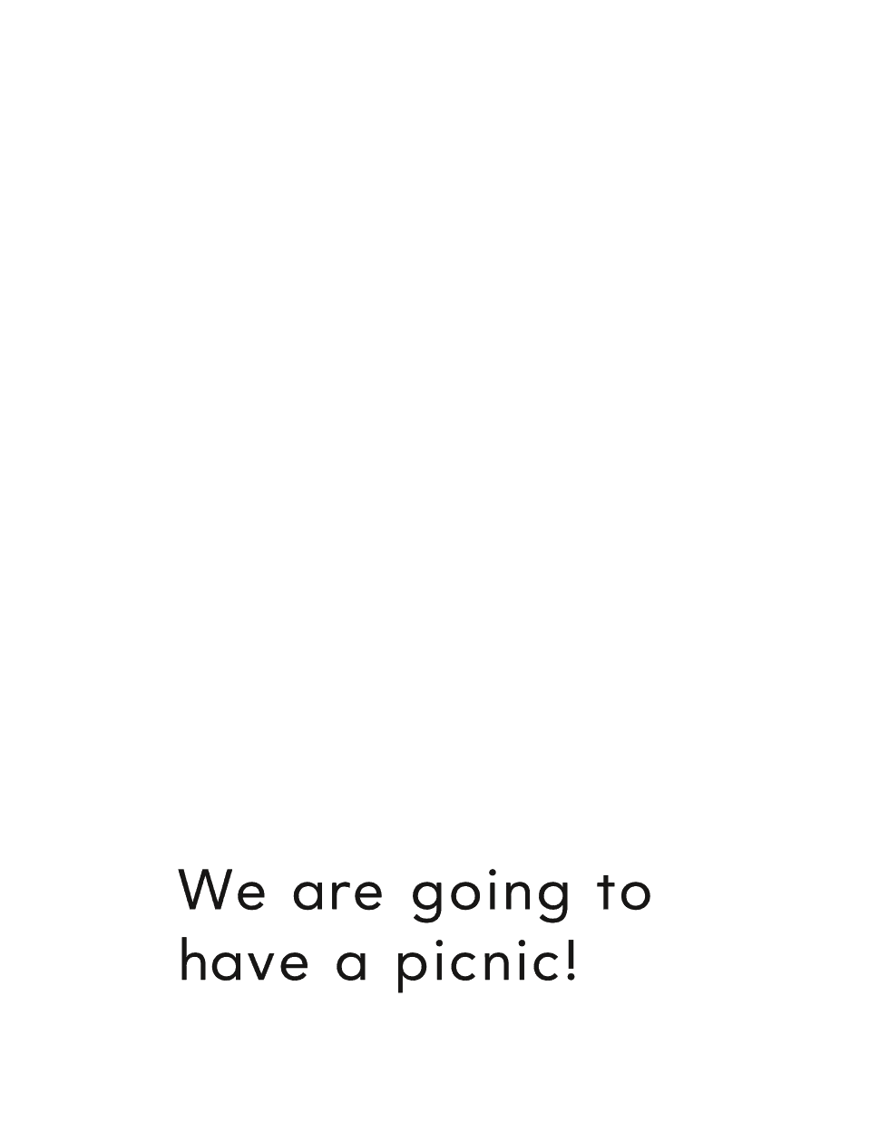 We are going to have a picnic - photo 4