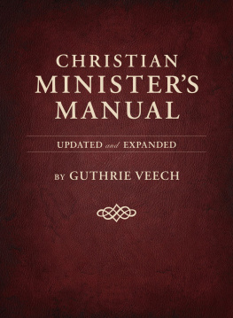 Guthrie Veech - Christian Ministers Manual