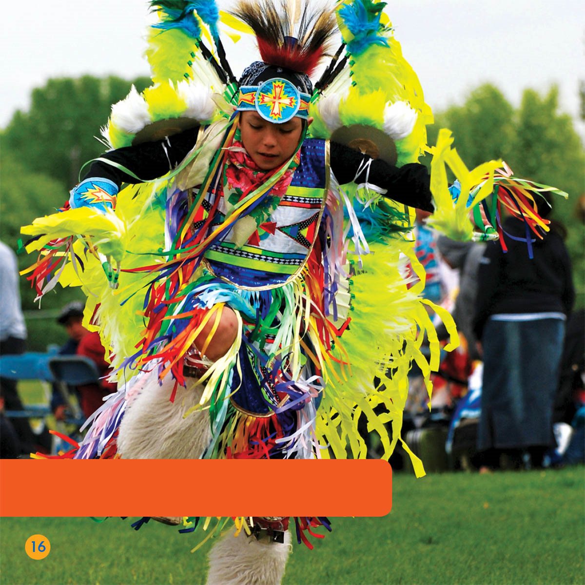 Ty dances at a powwow Listen He has bells on his ankles bells - photo 16