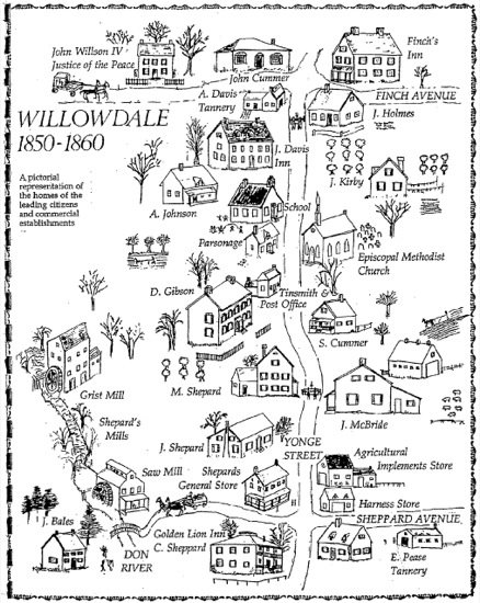 A 19th Century Farming Community in the Heart of North York This map comes - photo 1