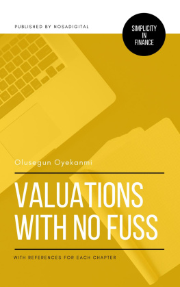 Olusegun Oyekanmi - Valuations With No Fuss