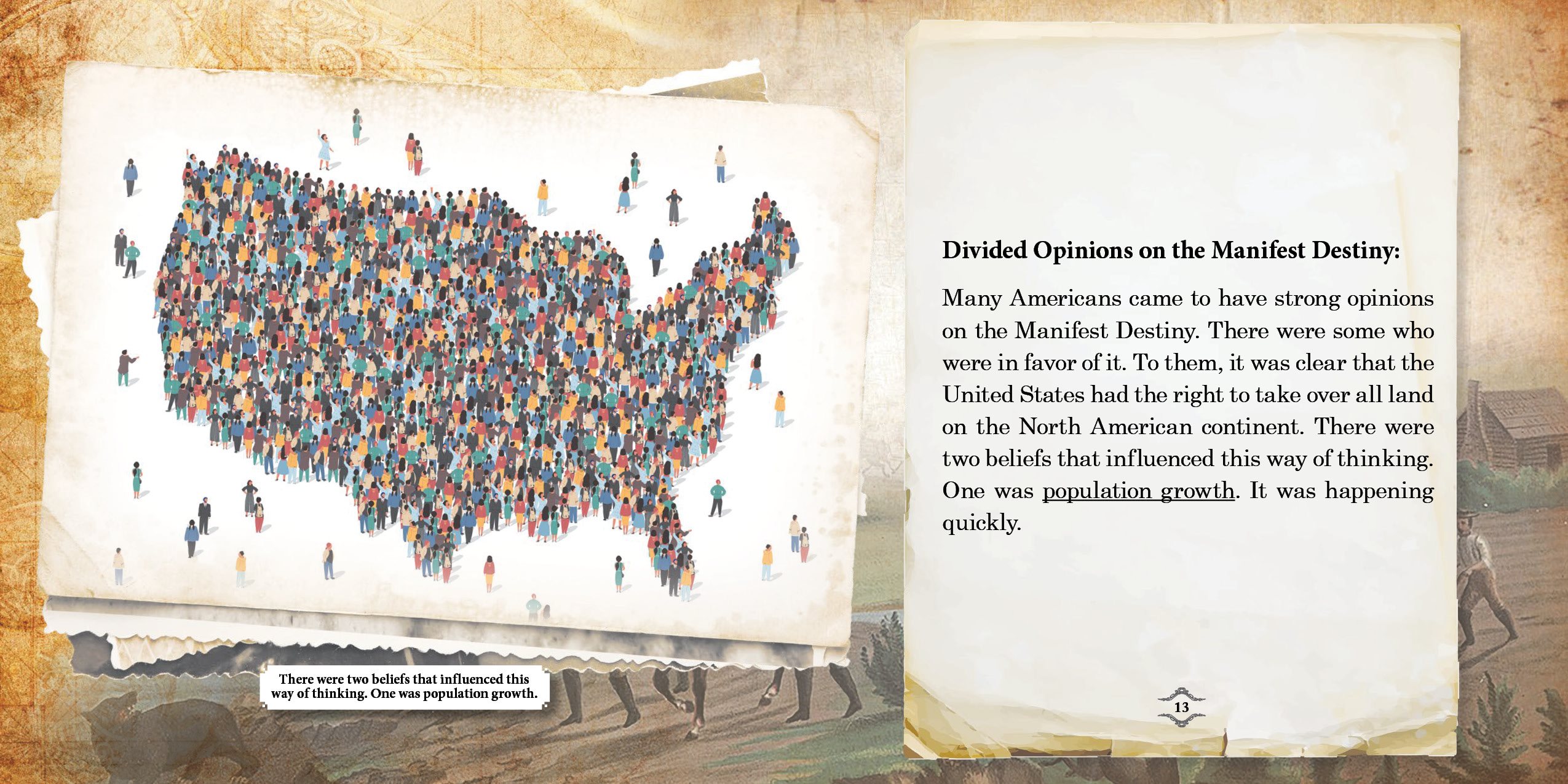 The Manifest Destiny and The US International Expansion Grade 5 Childrens American History - photo 14