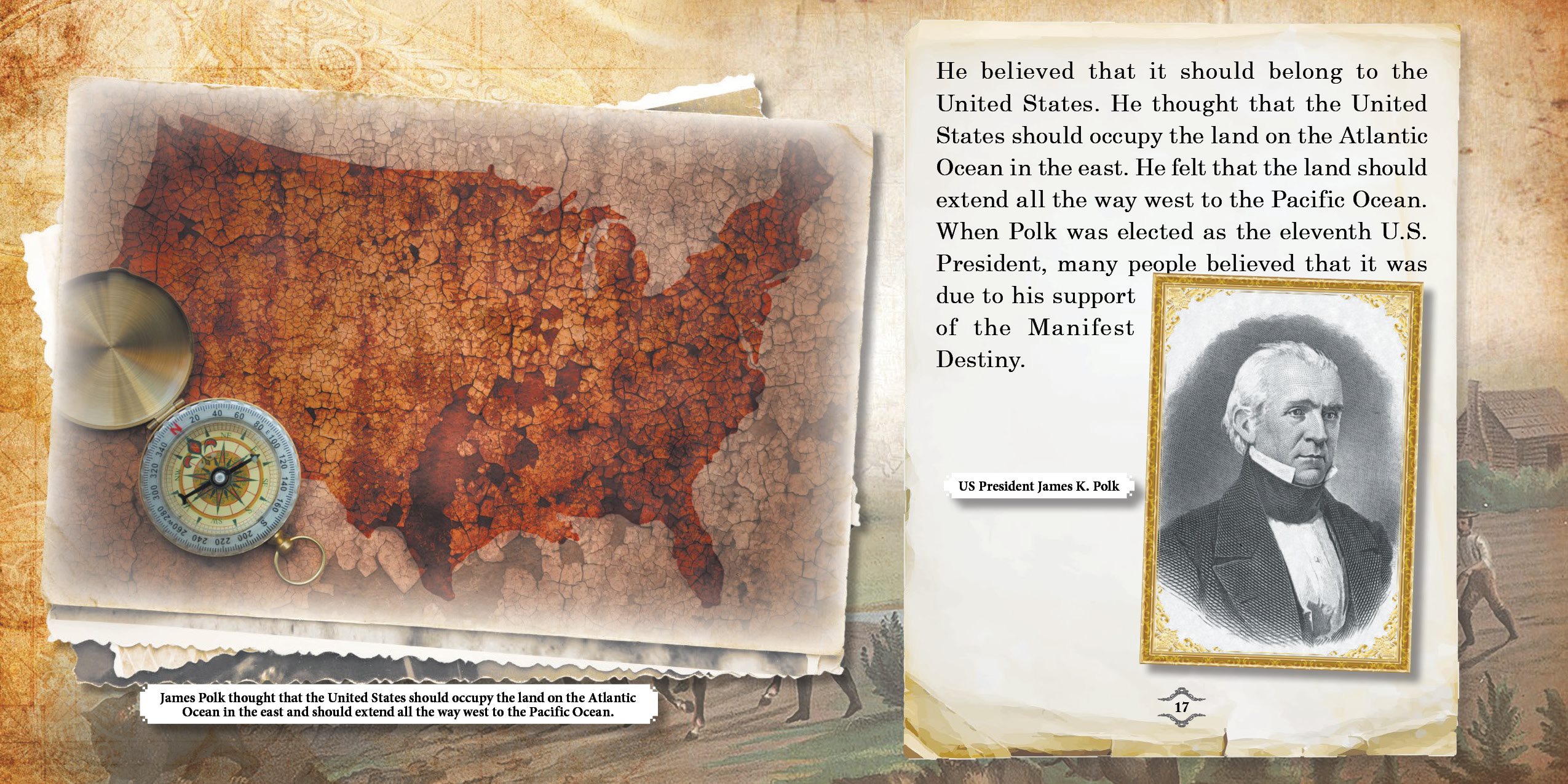 The Manifest Destiny and The US International Expansion Grade 5 Childrens American History - photo 18