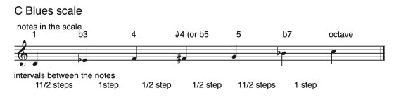 Learning the blues scale is a great way to start your exploration into - photo 9