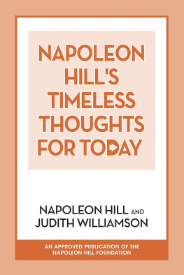 Napoleon Hill - Napoleon Hills Timeless Thoughts For Today