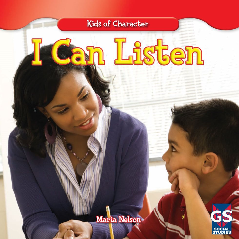 I Can Listen Maria Nelson Kids of Character By Maria - photo 1