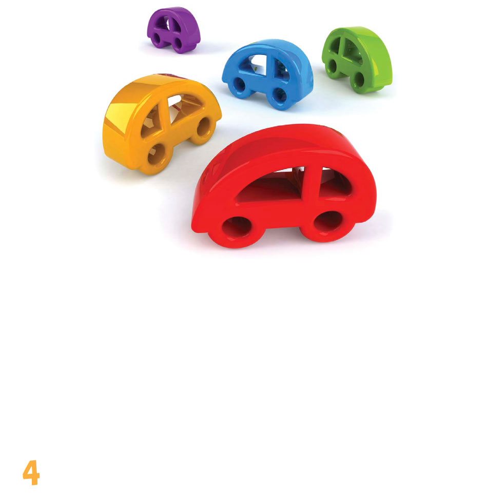 These toys are different colors These toys are red - photo 6