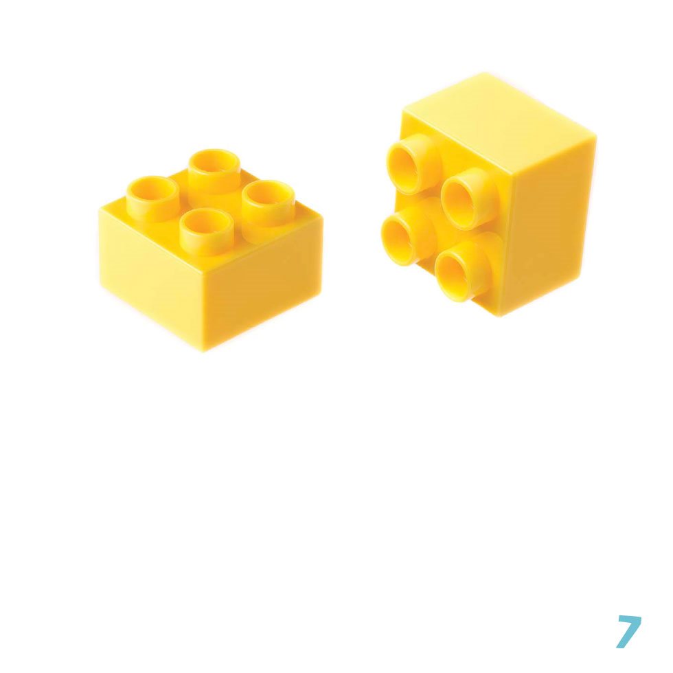 These blocks are yellow These fish are different colors - photo 9
